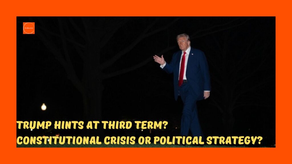 Trump | MAGA | DonaldTrump | ThirdTermDebate | USPolitics | TrumpThirdTerm | PresidentialElection | Politics | USPolitics | ConstitutionalLaw | PoliticalDebate | WhiteHouse | ElectionNews | BreakingNews |