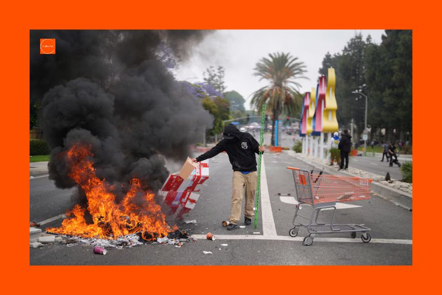 BreakingNews | LAProtests | NationalGuard | GovNewsom | TrumpICERaids | CaliforniaNews |  ImmigrationRights | StatesRights | StopTheRaids | FederalOverreach | LAUnderSiege | CivilLiberties | HumanRightsWatch | NewsUpdate2025 |