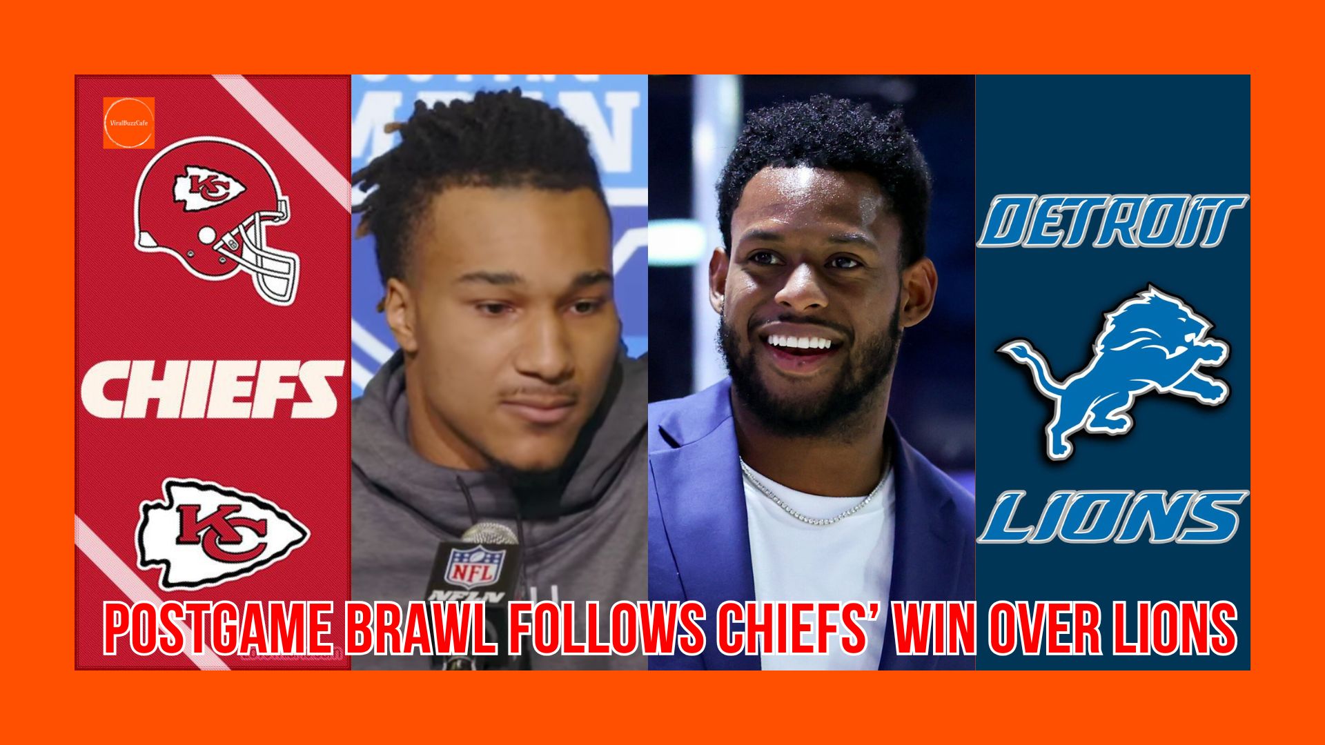 LionsVsChiefs | NFLDrama | BrianBranch | JuJuSmithSchuster | PostgameFight | ChiefsWin | NFLHighlights | FootballBrawl | SportsControversy | MondayNightFootball | NFLNews | GridironShowdown |