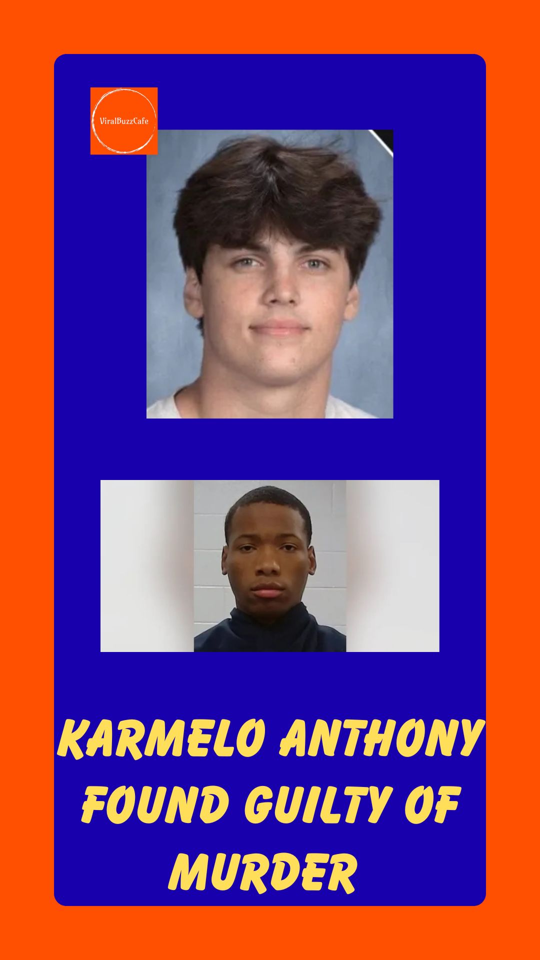 AustinMetcalf | KarmeloAnthony | TrueCrime | JusticeForAustin | MurderTrial | CourtVerdict | TrackMeetStabbing | FriscoTexas | CrimeUpdate | LawAndCrime | NewsAlert | SocialMediaTrending |